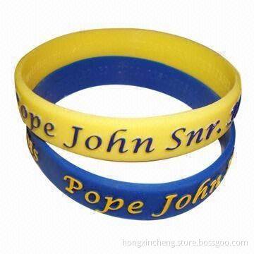 Magnetic Silicone Wristbands, Heat and Cold Resistant, Customized Logos are Accepted
